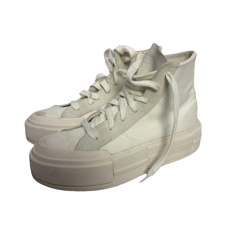 Converse Chuck Taylor All Star Cruise Hi Beige White Sneakers Men Shoes Size 6.5